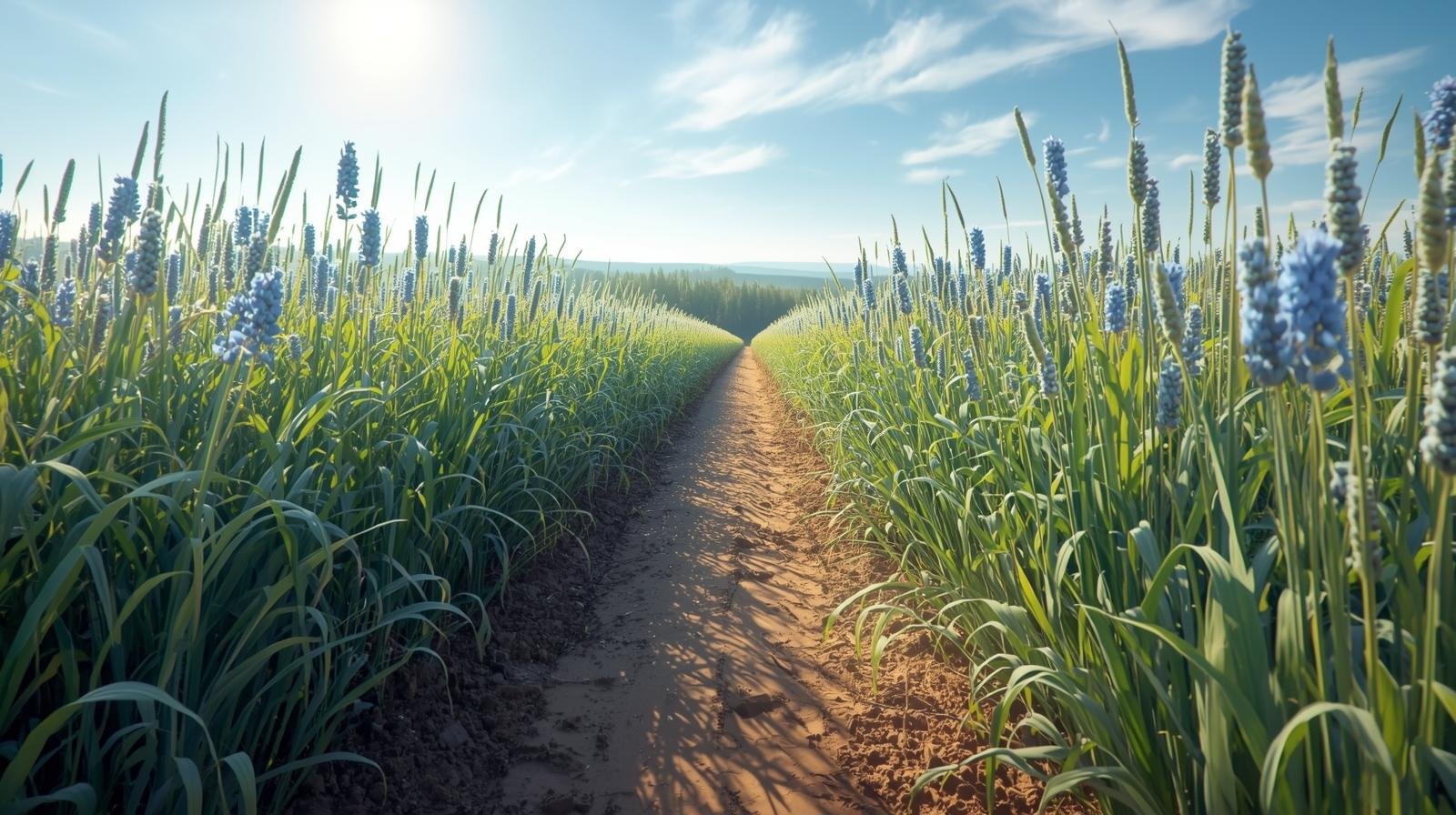 🌾 अलसी की आधुनिक खेती + अनार: Farming Acre मॉडल से मल्टीपल इनकम फार्मिंग