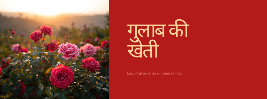 भारत में गुलाब की सबसे अच्छी किस्में और खेती की पूरी जानकारी