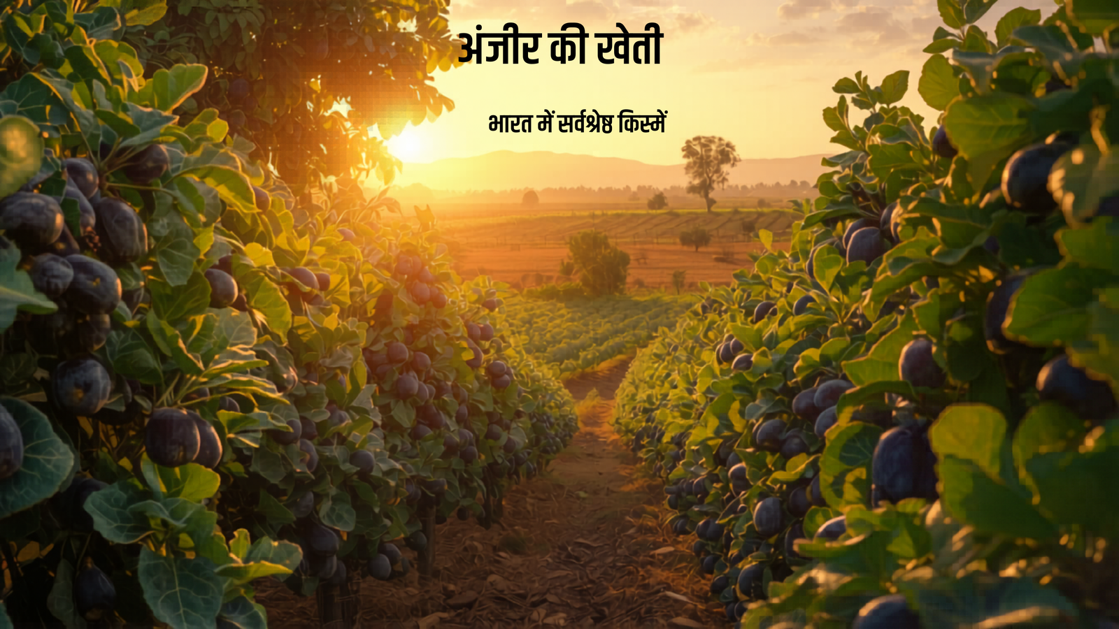Best Variety of Anjeer Plant and Farming in Different Parts of India