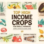 🌾 छोटे किसानों के लिए Top High Income Crops – कम जमीन में करें लाखों की कमाई